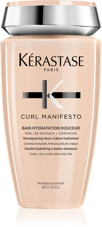 Kerastase Curl Manifesto Bain Hydratation Douceur - Питательный шампунь для кудрявых и волнистых волос, 250 мл