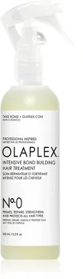 Восстанавливающий уход для волос Olaplex N0 Intensive Bond Building, для повреждённых волос, наносится перед мытьём, 155 мл