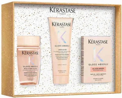 Kerastase Gloss Absolu - Подарочный набор для придания блеска и мягкости волос