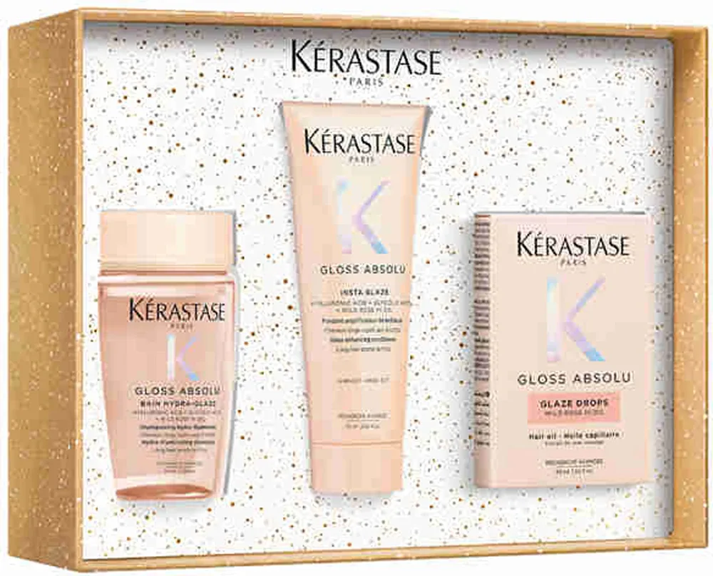 Kerastase Gloss Absolu - Подарочный набор для придания блеска и мягкости волос