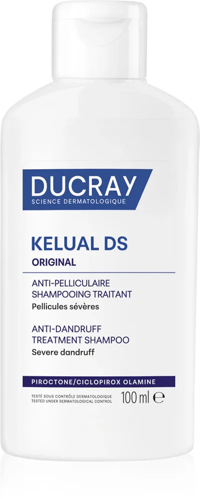 Ducray Kelual DS Treatment Shampoo - Шампунь против перхоти, ухаживающий, 100 мл