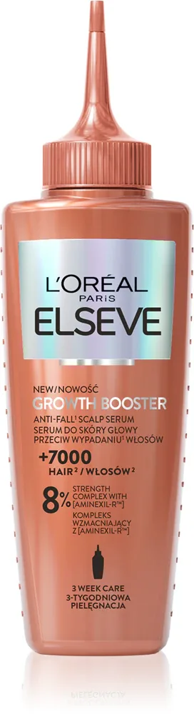 L’Oreal Paris Elseve Growth Booster - Укрепляющая и регенерирующая сыворотка против выпадения волос, 102 мл