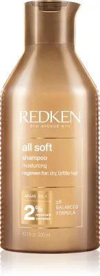Redken All Soft - Питательный шампунь для сухих и ломких волос