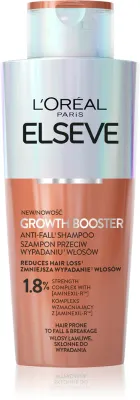 L’Oreal Paris Elseve Growth Booster - Укрепляющий шампунь против выпадения волос, 200 мл