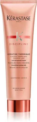 Kerastase Discipline Keratine Thermique - Термозащитное молочко для непослушных и пушистых волос, 150 мл