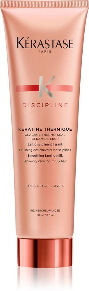 Kerastase Discipline Keratine Thermique - Термозащитное молочко для непослушных и пушистых волос, 150 мл