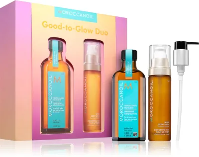 Moroccanoil Good-to-Glow Duo - Набор для волос и тела, 2 шт
