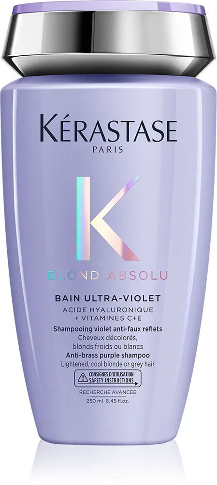 Kerastase Blond Absolu Bain Ultra-Violet - Шампунь для волос для осветленных волос с холодным блондом, 250 мл