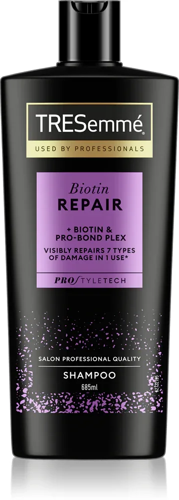TRESemme Biotin Repair - усиливающий шампунь для поврежденных волос Pro-Bond Plex, 685 мл