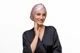 Тюрбан для волос Notino Silk Collection Hair wrap шёлковый, на резинке, в подарочной упаковке, 1 шт — фото 5