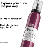 L’Oreal Professionnel Serie Expert Curl Expression - Пена для укладки, подчеркивающая форму прически для вьющихся и волнистых волос, 250 мл — фото 2