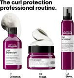 L’Oreal Professionnel Serie Expert Curl Expression - Пена для укладки, подчеркивающая форму прически для вьющихся и волнистых волос, 250 мл — фото 7
