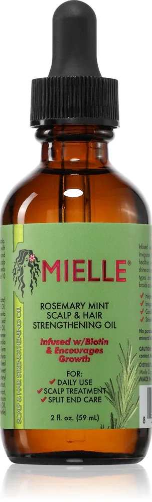 Mielle Rosemary Mint - Питательное масло для волос, 59 мл