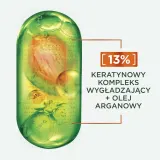 Garnier Fructis Keratin Sleek - Маска для волос с кератином и аргановым маслом, 370 мл — фото 2
