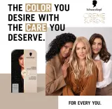 Schwarzkopf Creme Supreme - стойкая краска для волос, 60 мл, оттенок 1-0 Natural Black — фото 3