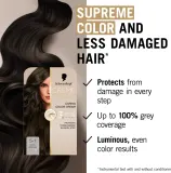 Schwarzkopf Creme Supreme - стойкая краска для волос, 60 мл, оттенок 5-1 Cool Light Brown — фото 4