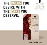 Schwarzkopf Creme Supreme - стойкая краска для волос, 60 мл, оттенок 6-88 Red Dark Blonde — фото 3