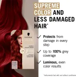 Schwarzkopf Creme Supreme - стойкая краска для волос, 60 мл, оттенок 6-88 Red Dark Blonde — фото 5