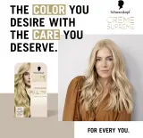 Schwarzkopf Creme Supreme - стойкая краска для волос, 60 мл, оттенок 9-0 Natural Very Light Blonde — фото 3