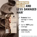 Schwarzkopf Creme Supreme - стойкая краска для волос, 60 мл, оттенок 7-16 Cool Ash Blonde — фото 4