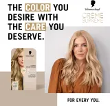 Schwarzkopf Creme Supreme - стойкая краска для волос, 60 мл, оттенок 8-0 Natural Light Blonde — фото 3