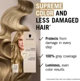 Schwarzkopf Creme Supreme - стойкая краска для волос, 60 мл, оттенок 8-0 Natural Light Blonde — фото 4
