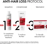 Vichy Dercos Aminexil Clinical 5 - Сыворотка для волос против выпадения для женщин, 21 мл — фото 7