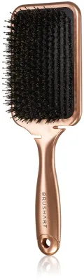 BrushArt Hair Boar bristle paddle hairbrush - Расческа для волос с волосом дикого животного, 1 шт