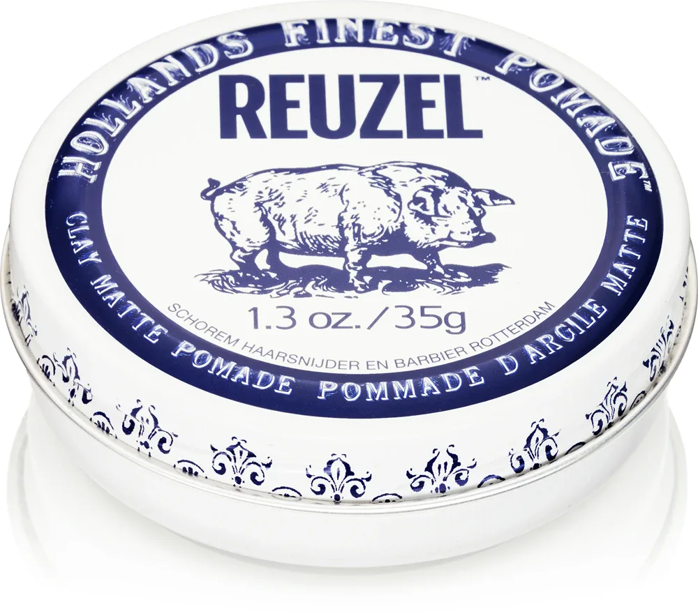 Reuzel Hollands Finest Pomade Clay - Моделирующая глина с матовым финишем, 35 г