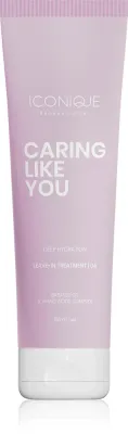 ICONIQUE Professional CARING LIKE YOU Deep Hydration - Бальзам для волос: уход без смывания для сухих и поврежденных волос, 150 мл