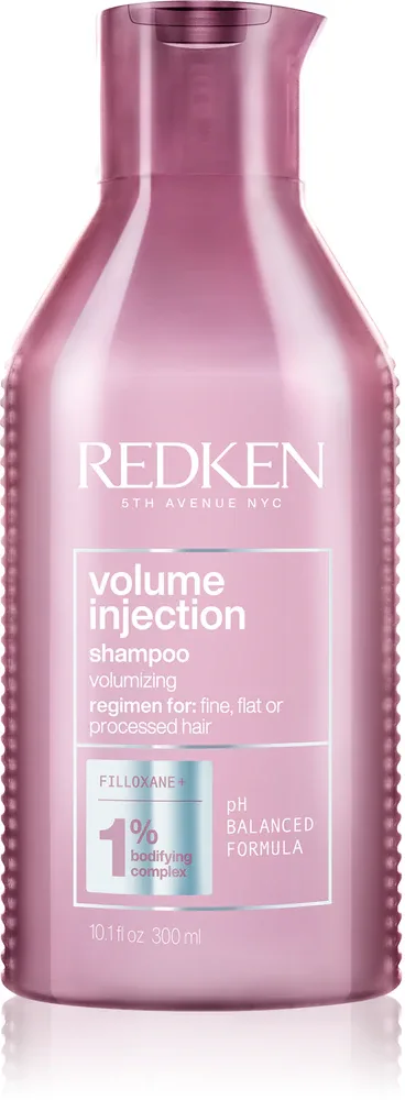 Redken Volume Injection - Шампунь для объема волос для тонких волос, 300 мл