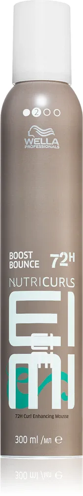 Wella Professionals Eimi Nutricurls Boost Bounce - Пена для волос для кудрявых волос, 300 мл