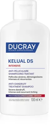 Ducray Kelual DS Intensive Anti-Dandruff Treatment Shampoo - Интенсивный шампунь против перхоти, 100 мл