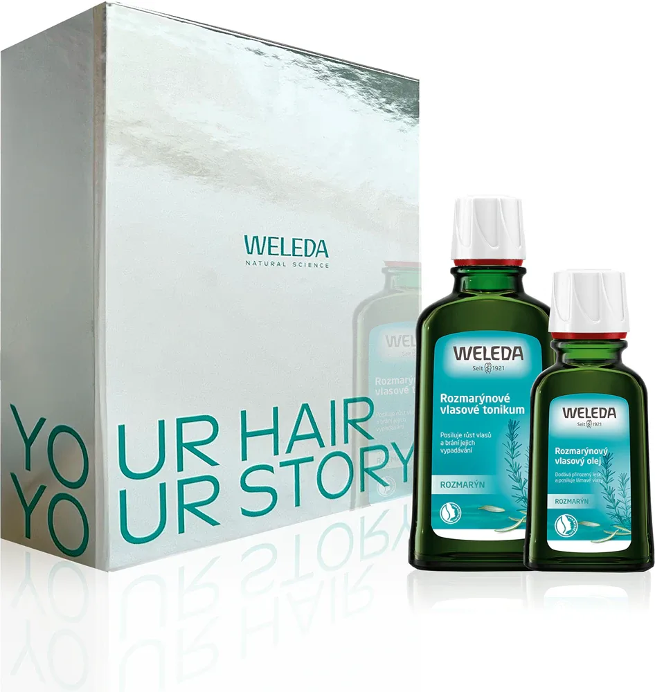 Weleda Rosemary - Подарочный набор для роста волос и укрепления луковиц