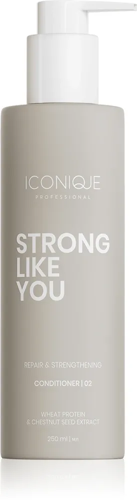 ICONIQUE Professional STRONG LIKE YOU Repair & Strengthening - Укрепляющий бальзам для поврежденных волос