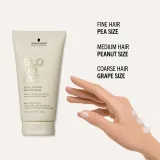 Schwarzkopf Professional Blondme Bond Repair Sealing Balm - Увлажняющий бальзам для волос против пушистости, 75 мл — фото 5