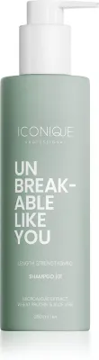 ICONIQUE Professional UNBREAKABLE LIKE YOU Length Strengthening - Укрепляющий шампунь для волос по всей длине, 250 мл