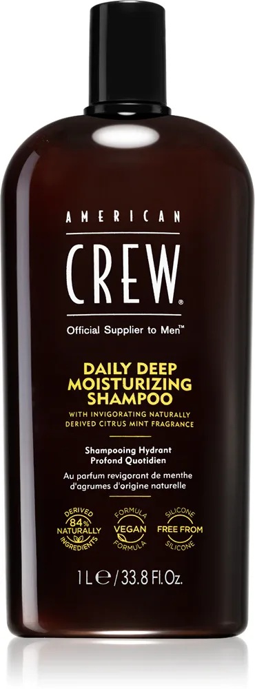 American Crew Daily Moisturizing Shampoo - Шампунь для ежедневного использования с увлажняющим действием, 1000 мл