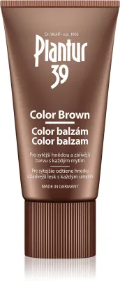 Бальзам для волос Plantur 39 Color Brown кофеиновый, тонирующий, для тёмных волос, 150 мл