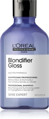 L’Oreal Professionnel Serie Expert Blondifier - Шампунь для волос, улучшающий и восстанавливающий, для осветленных волос с холодными оттенками блонда