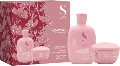 Alfaparf Milano Semi di Lino Moisture Kit - Набор для очень сухих волос, 2 шт