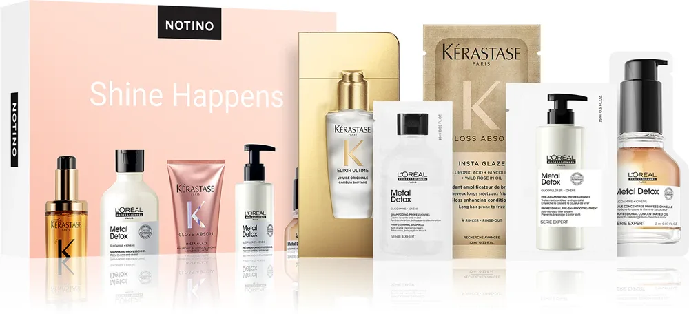 Beauty Discovery Box Notino Shine Happens - набор для женщин, 1 шт