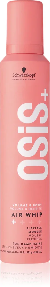 Schwarzkopf Professional Osis+ Air Whip - Пена для волос с укрепляющим эффектом, 200 мл