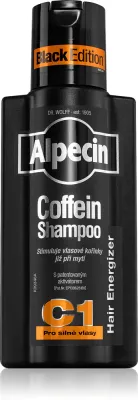 Alpecin Coffein Shampoo C1 Black Edition - шампунь с кофеином для мужчин, стимулирующий рост волос