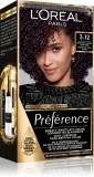 Краска для волос L’Oreal Paris Preference Cool Blondes стойкая, для домашнего окрашивания, 1 шт, оттенок 3.12 Toronto — фото 1