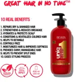 Revlon Professional Uniq One All In One Classsic - Питательный шампунь для всех типов волос, 490 мл — фото 2