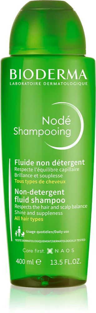 Bioderma Node Fluid Shampoo - Шампунь для всех типов волос, 400 мл