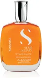 Alfaparf Milano Semi di Lino Smooth - Масло для волос, разглаживающее непослушные и пушистые волосы, 100 мл — фото 1
