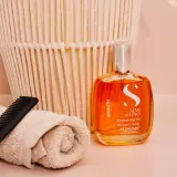 Alfaparf Milano Semi di Lino Smooth - Масло для волос, разглаживающее непослушные и пушистые волосы, 100 мл — фото 3