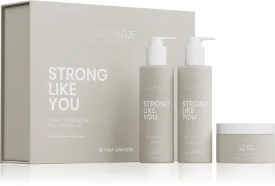 ICONIQUE Professional STRONG LIKE YOU Repair & Strengthening Set - Набор для волос, подверженных повреждениям